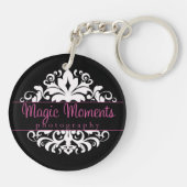 "MMP"はロゴKeychain 2味方しました キーホルダー (裏面)