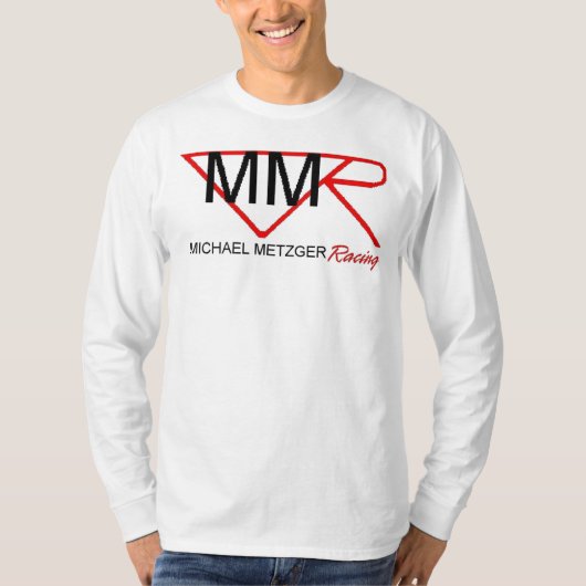 MMRの長袖のワイシャツ Tシャツ (正面)