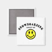 MMS：スノーボード マグネット (正面/裏面)