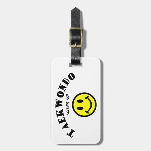 MMS: テコンドー ラゲッジタグ (正面縦)