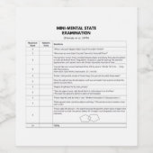 MMSE ワインラベル (シングルラベル)