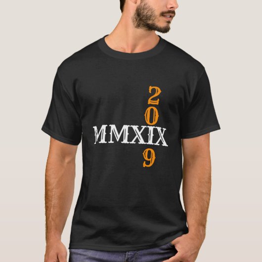 MMXIX - 2019年 Tシャツ (正面)