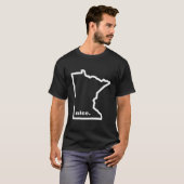 MnニースTeeホームはパッシブ積極的 Tシャツ (正面フル)