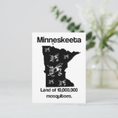 MNポストカードおもしろいのミネスケータ地 ポストカード (スタンド正面)