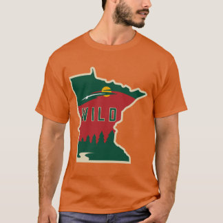Mnワイルドアウトライン Tシャツ