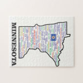 MNワード州 ジグソーパズル (横)