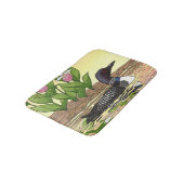 MN州バードフラワーロオンレディースリッパ バスマット (アングル)