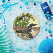 MN州バードフラワーロオンレディースリッパ ペーパープレート (パーティー)