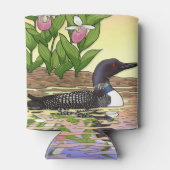 MN州バードフラワーロオンレディースリッパ 缶クーラー (裏面)