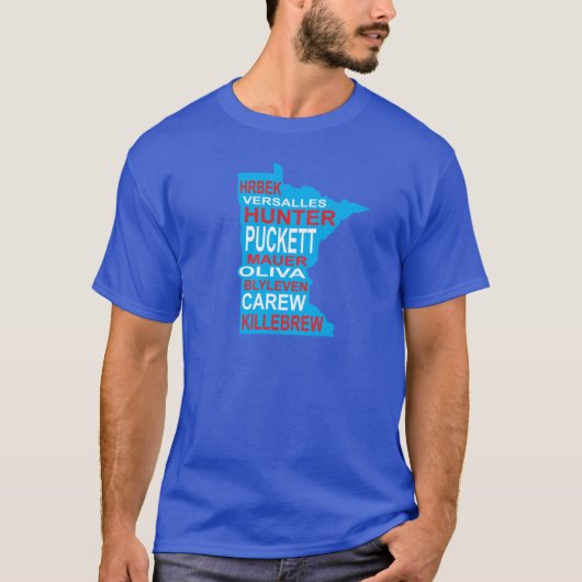 MN ツインズ ファン人気商品 Tシャツ (正面)