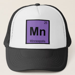 Mn – ミネアポリスミネソタ化学都市記号 キャップ