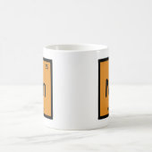 Mn - ミュンスター チーズ 化学 周期表 コーヒーマグカップ (中央)