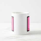 Mn -密造酒おもしろいな化学要素の記号のティー コーヒーマグカップ (中央)