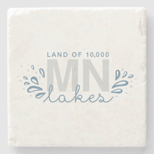 MN 10K湖スプラッシュコースター ストーンコースター (正面)