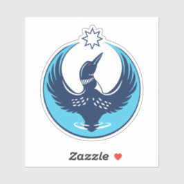 MN Loon Rising シール