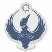 MN Loon Rising シール (正面)