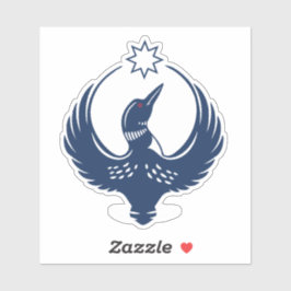 MN Loon Rising シール