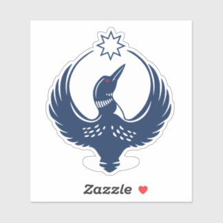 MN Loon Rising シール