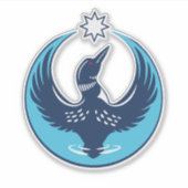 MN Loon Rising シール (正面)