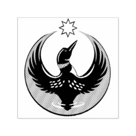 MN Loon Rising セルフインキングスタンプ