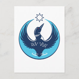 MN Loon Rising ポストカード