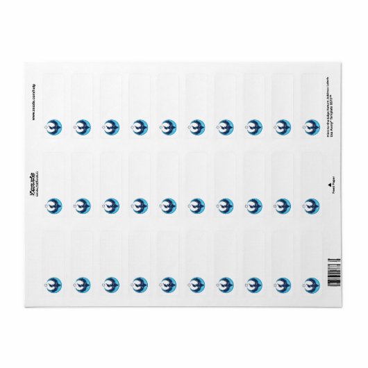 MN Loon Rising ラベル (フルシート)