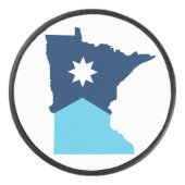 MN north star state アイスホッケーパック (正面)