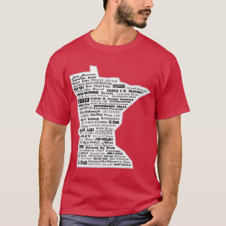 MN Parks with White Fill Tシャツ