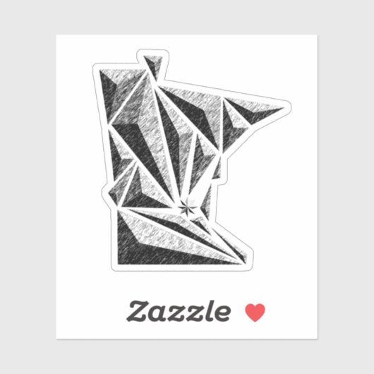 MN State Sticker シール (シート)