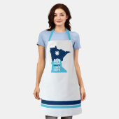 MN Strong  エプロン (着用した状態)