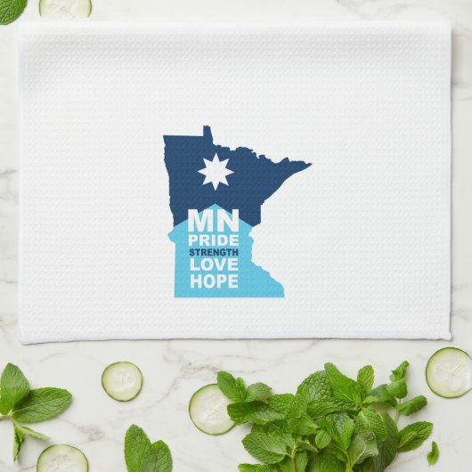 MN Strong  キッチンタオル (折り畳み)