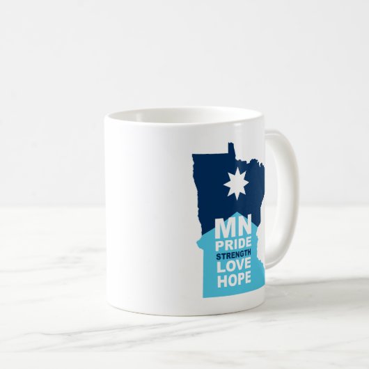 MN Strong  コーヒーマグカップ (正面右)