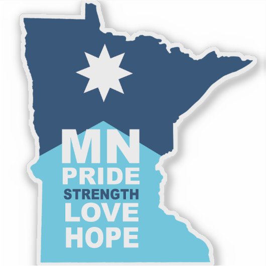 MN Strong  シール (正面)