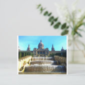 MNAC, (Art Museum)バルセロナ，スペイン ポストカード (スタンド正面)