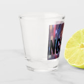 Mnat TVチャンネルコレクション1ショットグラス ショットグラス (左)