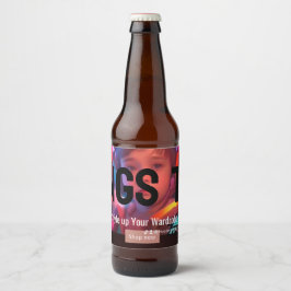 Mnat TVチャンネルコレクション1ボトル ビールラベル