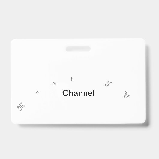 Mnat TVチャンネル招待状収集 バッジ (正面)