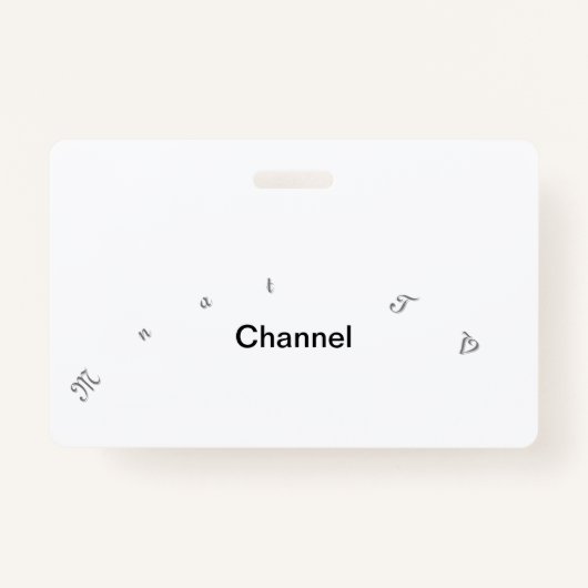 Mnat TVチャンネル招待状収集 バッジ (正面)