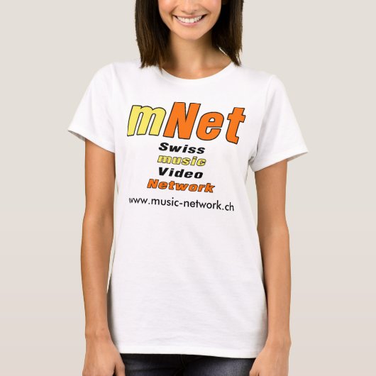 mNet Shirt Tシャツ (正面)
