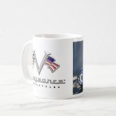 MnGの2写真のマグ コーヒーマグカップ (正面左)