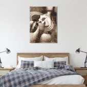 mni flor de pimentão キャンバスプリント (インサイチュ (寝室))