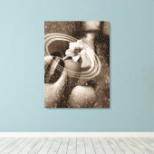 mni flor de pimentão キャンバスプリント (インサイチュ (ウッドフロア))