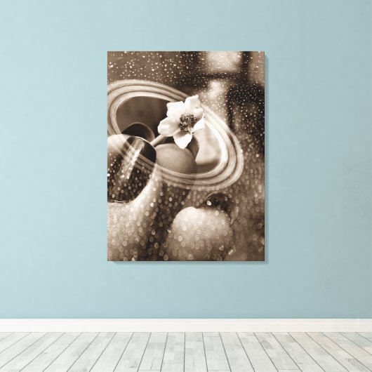 mni flor de pimentão キャンバスプリント (インサイチュ (ウッドフロア))