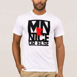 MNiceさもないと人のワイシャツ Tシャツ
