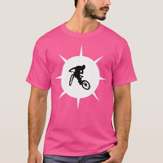 MntバイクBmx Tシャツ (正面)
