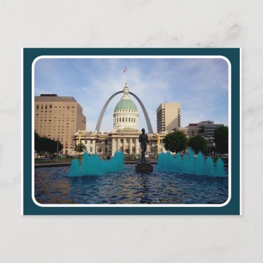 MOアーチ，セントルイス ポストカード (正面)