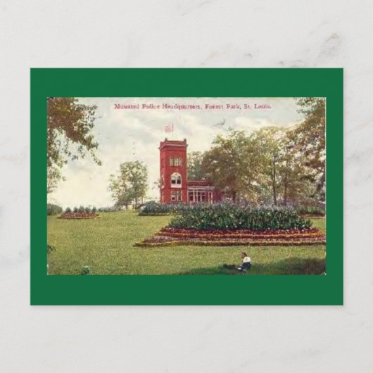 MOセントルイス警察ミズーリ ポストカード (正面)