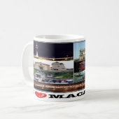 MOマカオ –  コーヒーマグカップ (正面左)