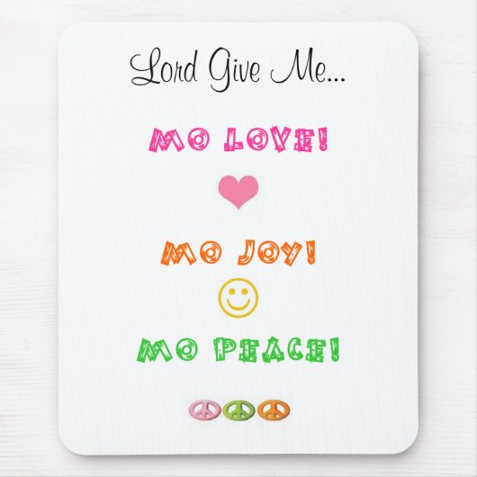 "Mo"のマウスパッド マウスパッド (正面)