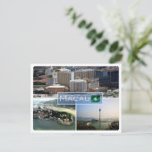 MO マカオ - ポストカード (スタンド正面)